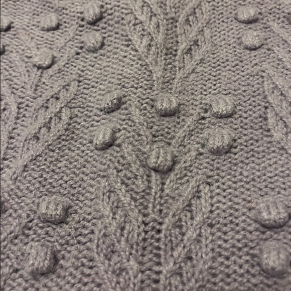 Zara lilac knit pompom short sleeve sweater EUC - Picture 10 of 10